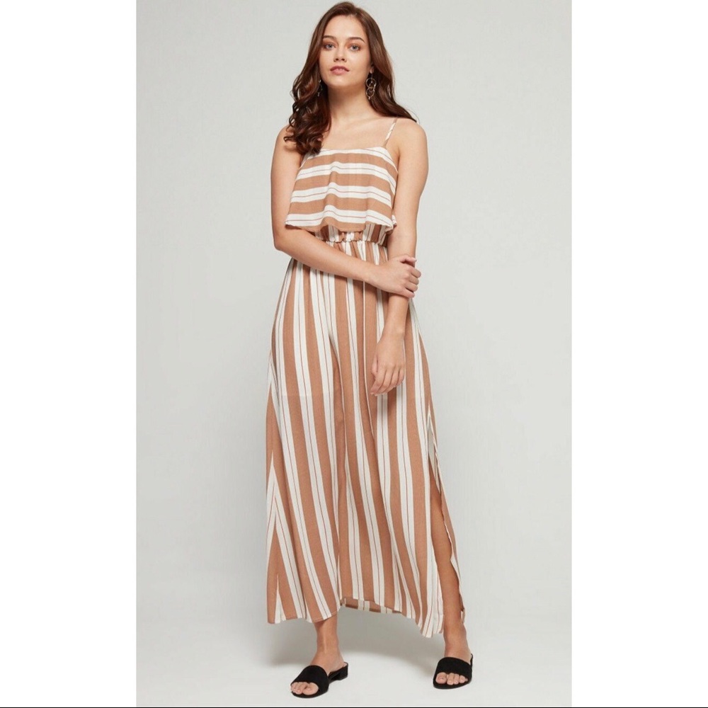 After Market NWT Women's Maxi‎ Striped Long Dress Size: Small